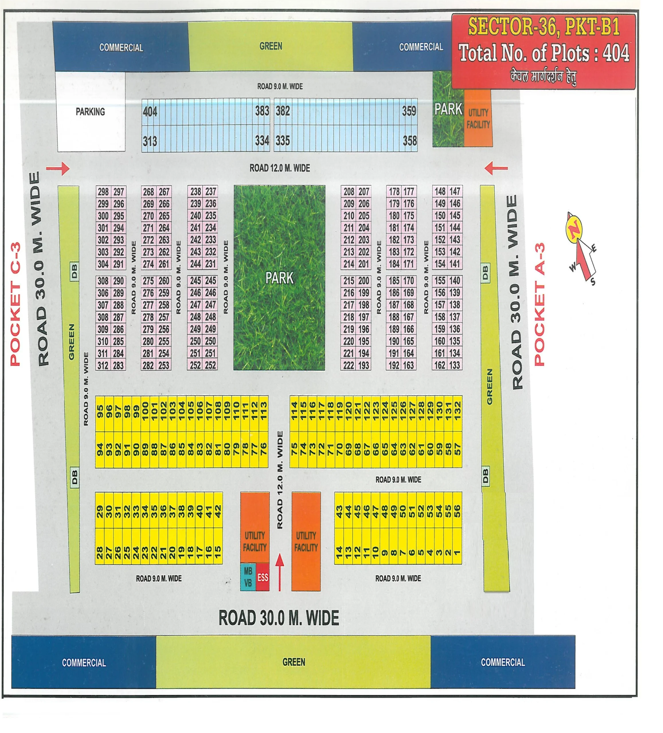 Map of Sector36, Pocket-B1